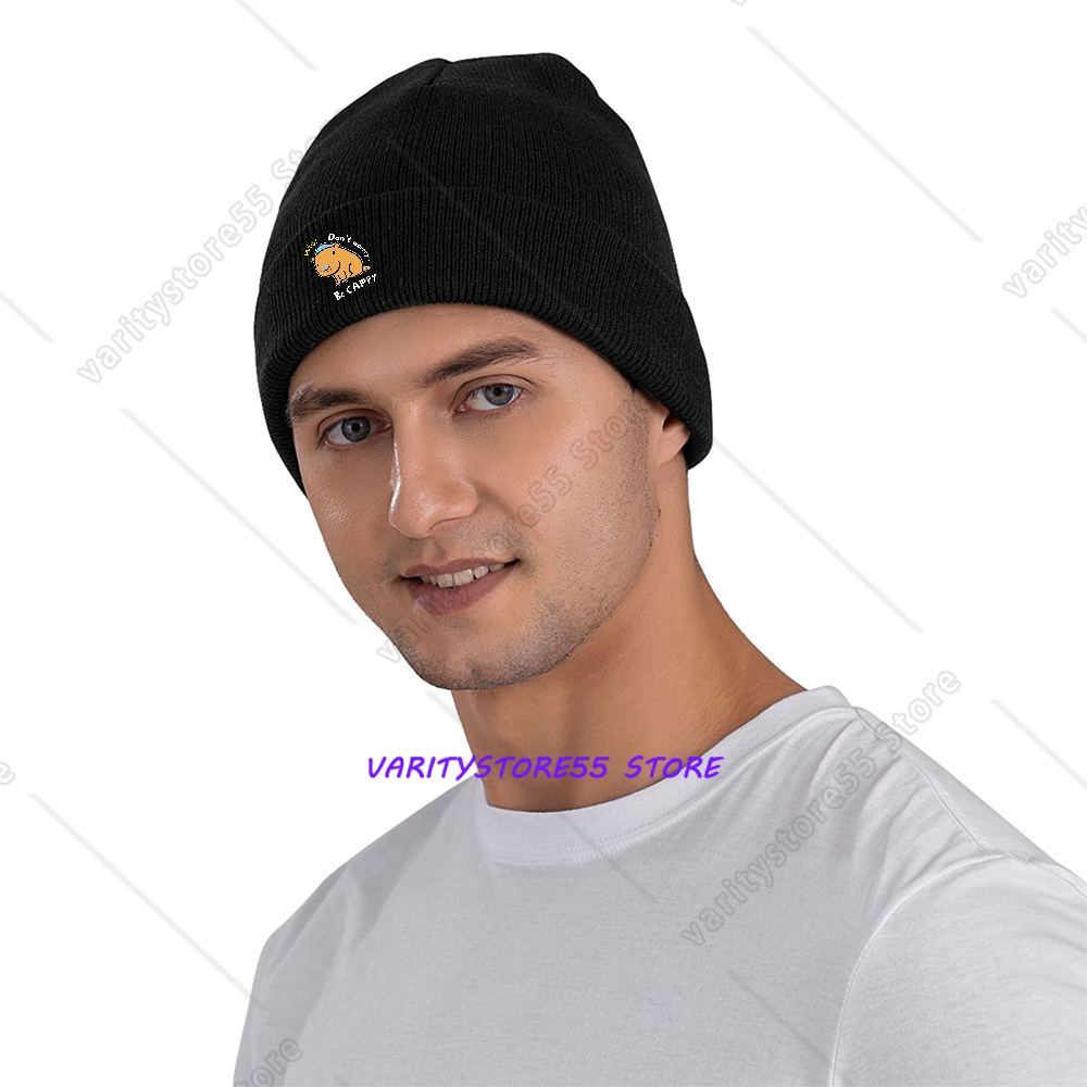 Funny Capybara Quote Knit Bean - Beanie Cuffed Knit recension och pris